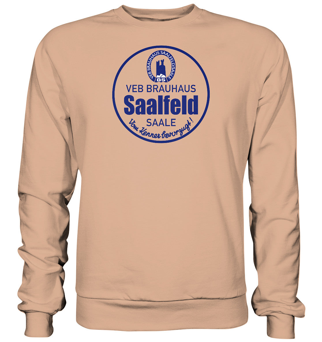DDR Ostalgie Pullover Unisex • VEB BRAUHAUS SAALFELD