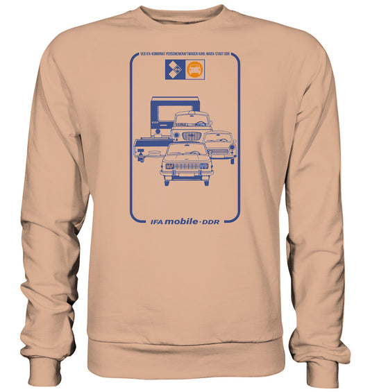 DDR Ostalgie Pullover Unisex • VEB IFA-KOMBINAT PKW KARL-MARX-STADT