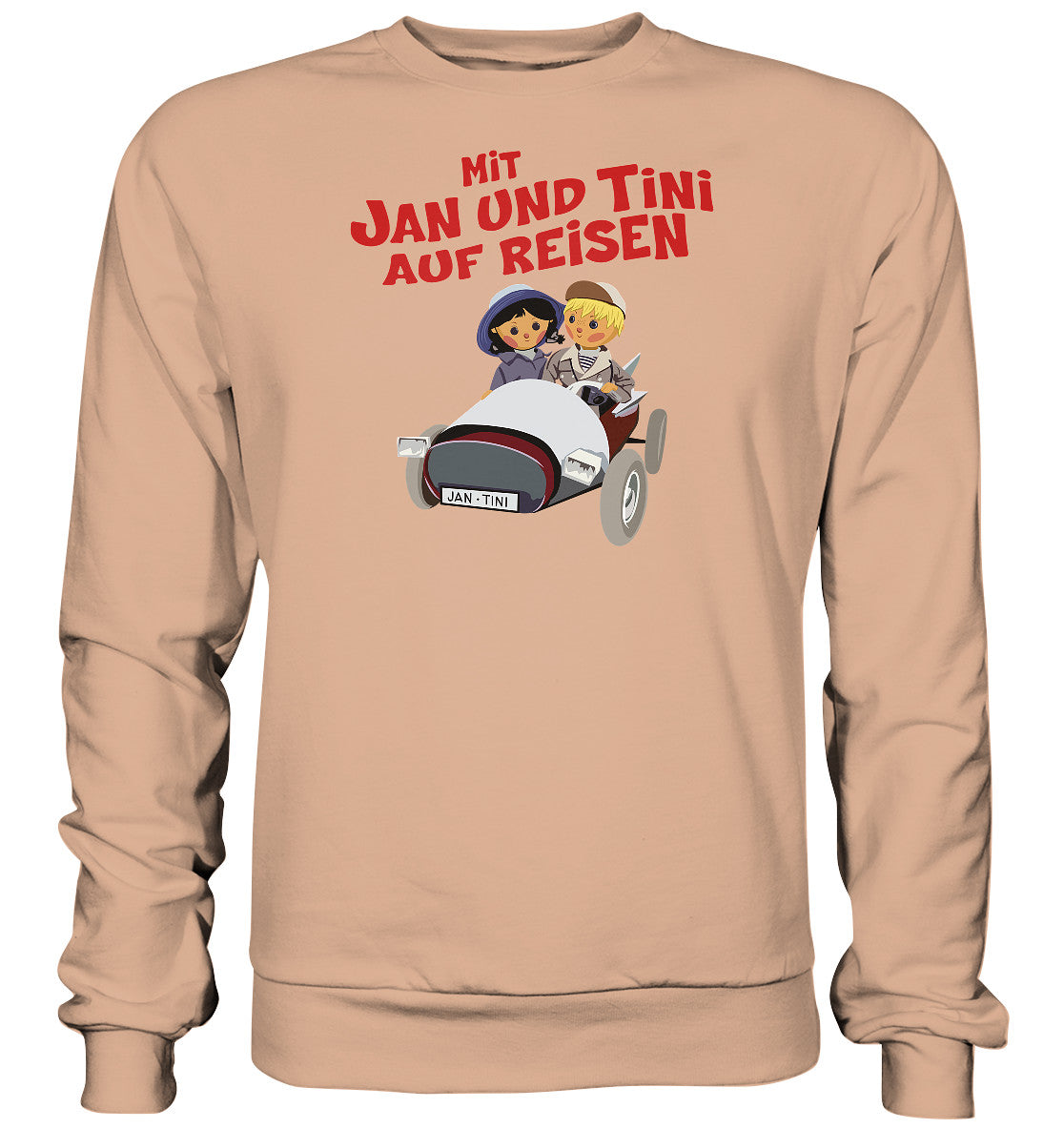 DDR Ostalgie Pullover Unisex • MIT JAN UND TINI AUF REISEN