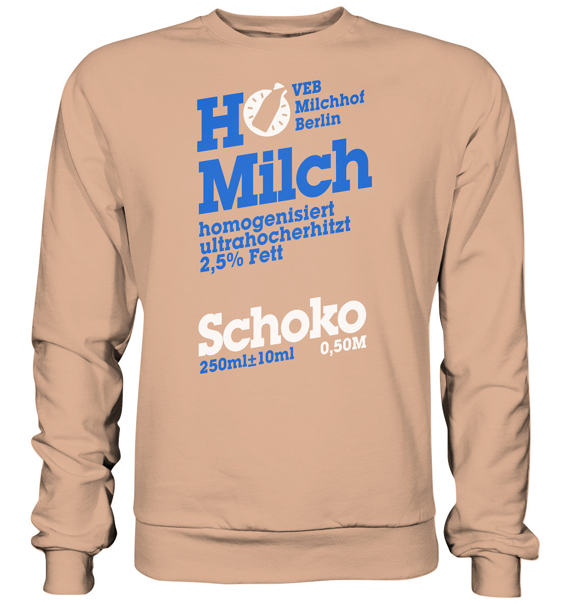 PULLOVER UNISEX • VEB MILCHHOF BERLIN - dunkel
