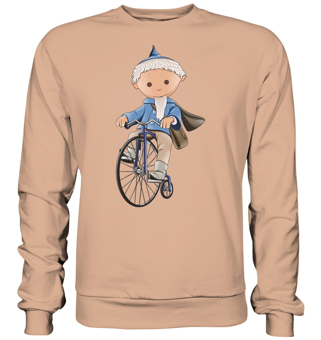 DDR Ostalgie Pullover Unisex • UNSER SANDMÄNNCHEN - AUF DEM HOCHRAD - BLAU (PU-97, 1969)