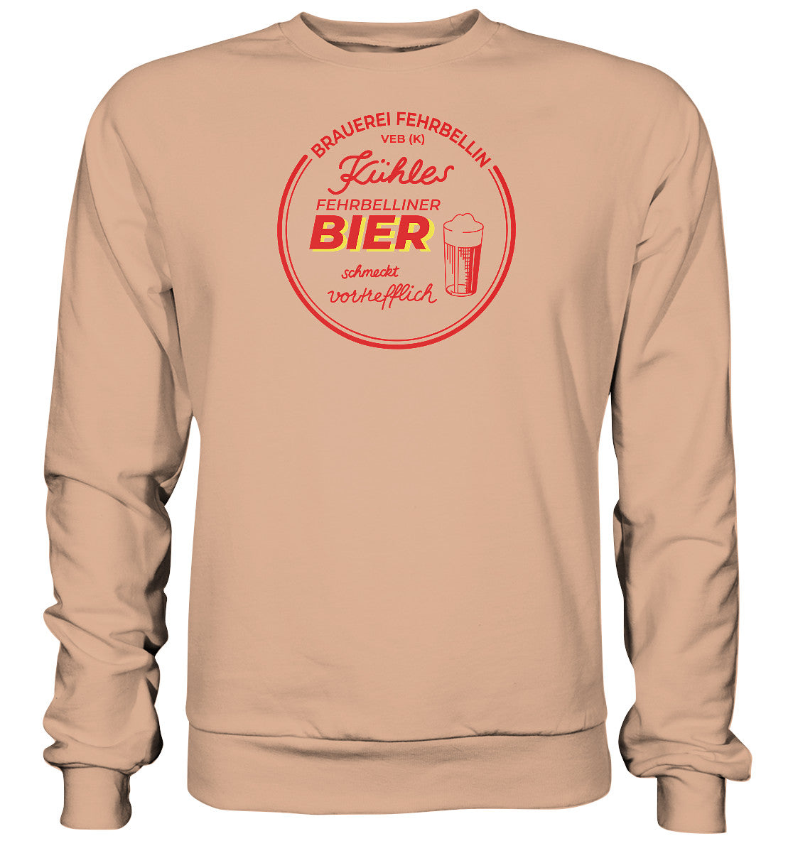 DDR Ostalgie Pullover Unisex • VEB FEHRBELLINER BIER
