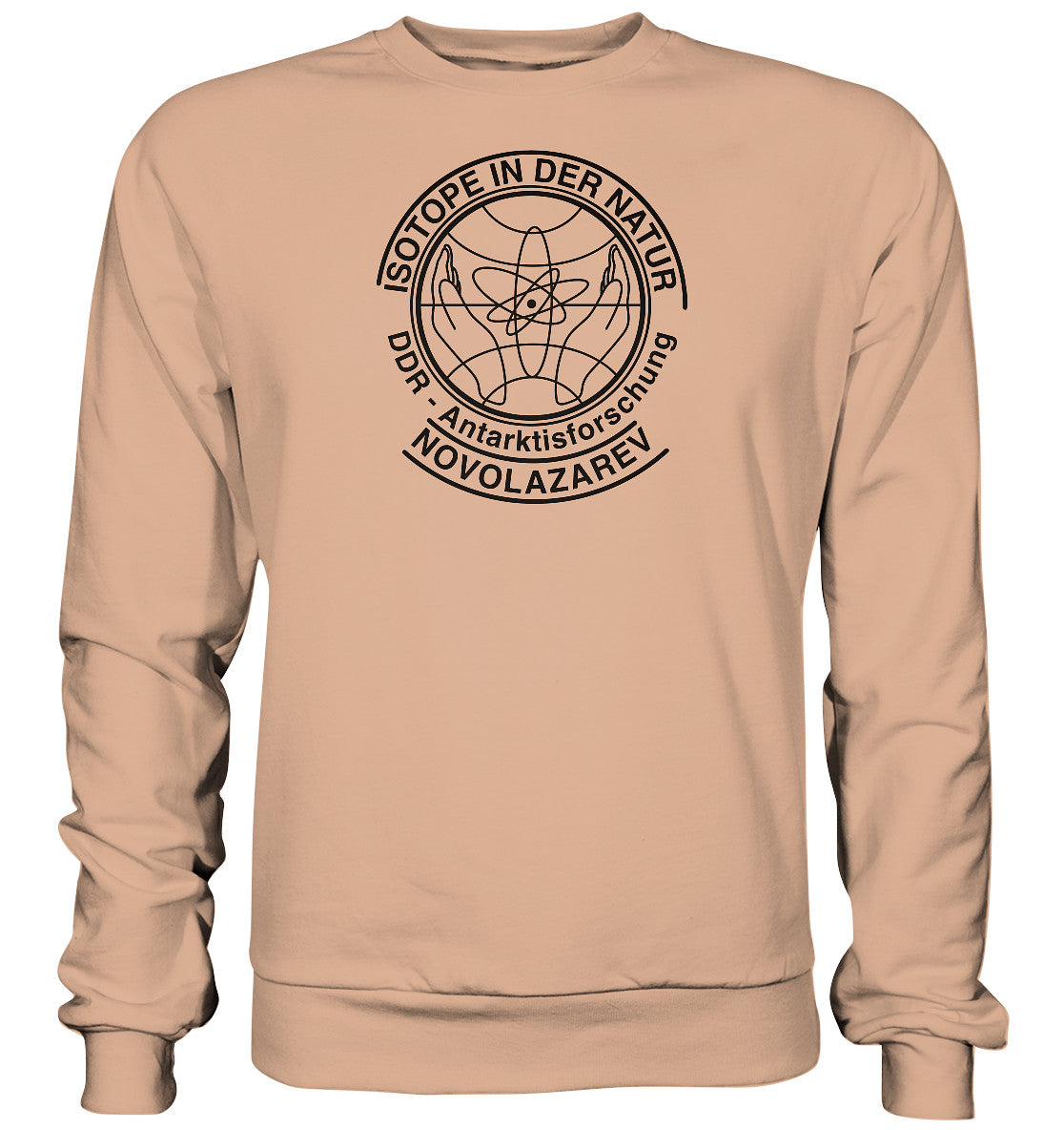 DDR Ostalgie Pullover Unisex • ISOTOPE IN DER NATUR, DDR-ANTARKTISFORSCHUNG