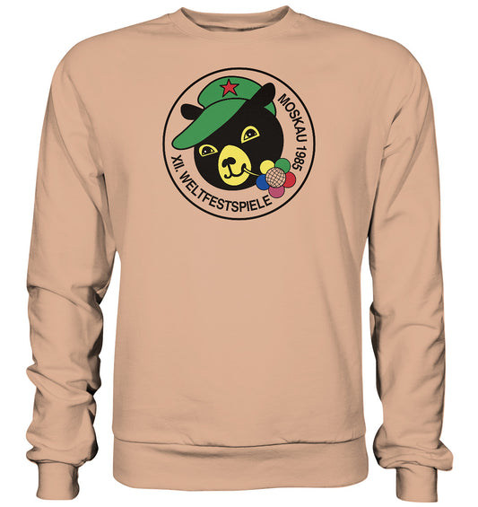 DDR Ostalgie Pullover Unisex • WELTFESTSPIELE, MOSKAU 1985