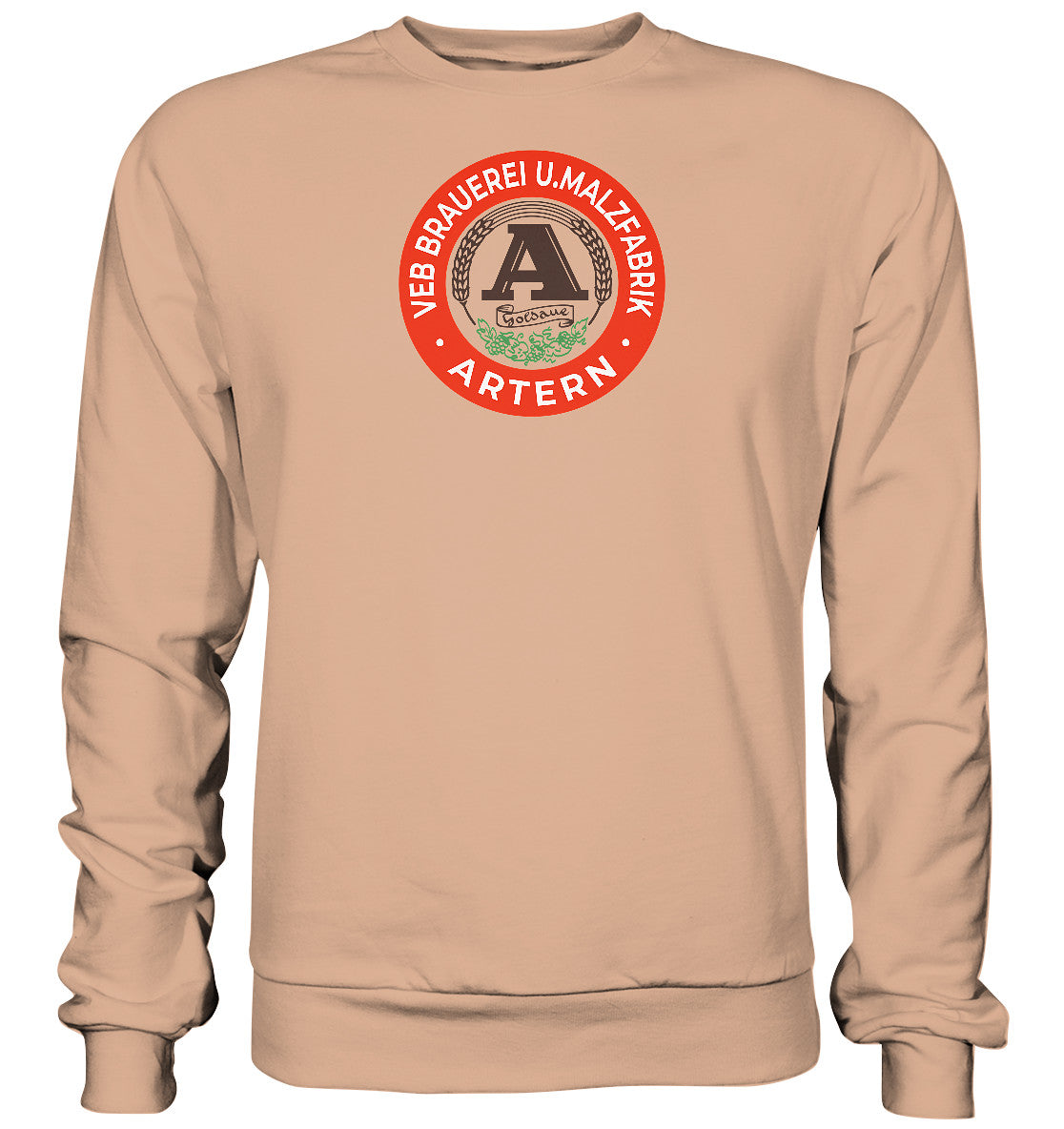 DDR Ostalgie Pullover Unisex • VEB BRAUEREI ARTERN GOLDAUE