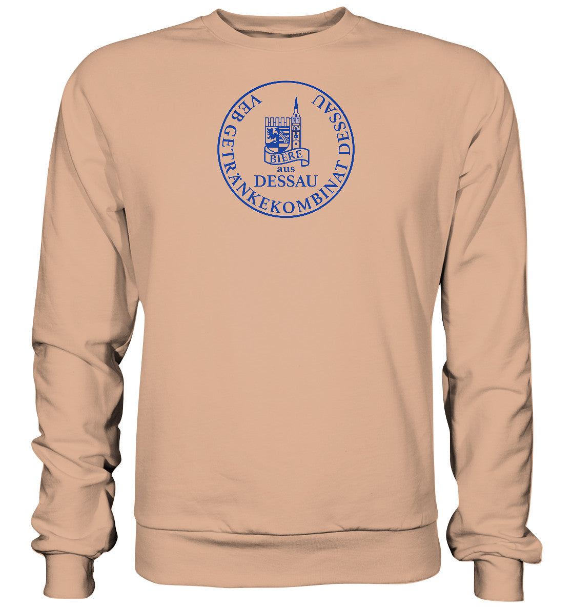 DDR Ostalgie Pullover Unisex • VEB GETRÄNKEKOMBINAT DESSAU BIERE