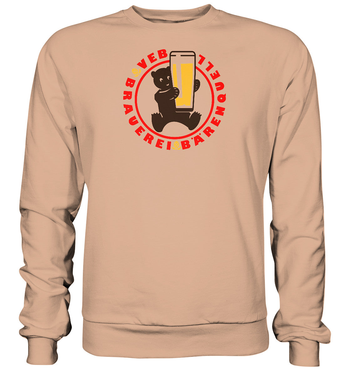 DDR Ostalgie Pullover Unisex • VEB BÄRENQUELL BERLIN BRAUEREI
