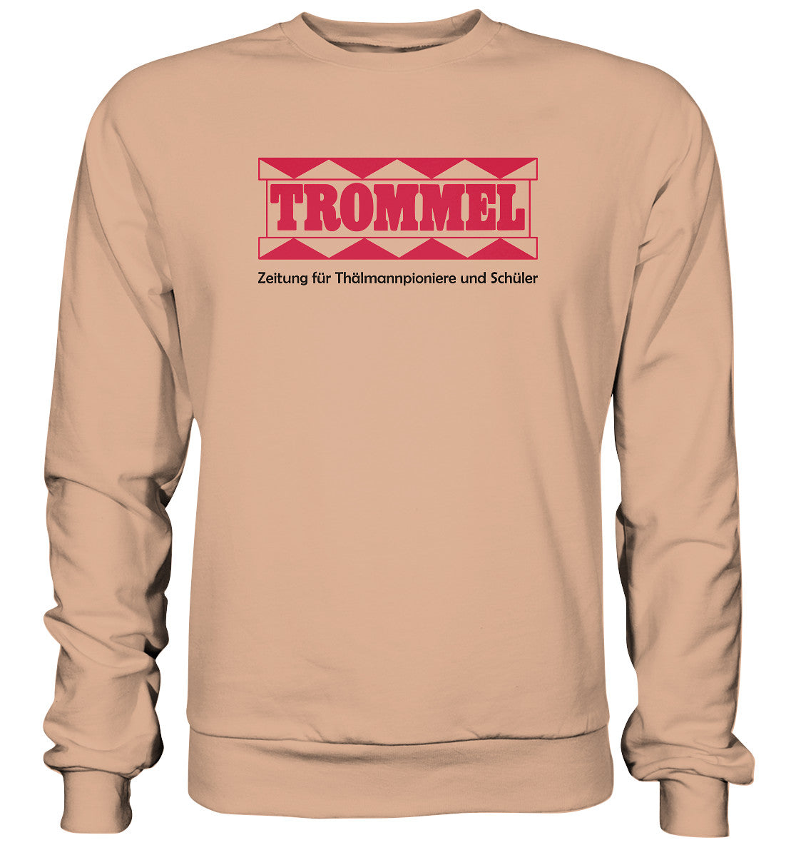 PULLOVER UNISEX • PIONIERZEITUNG TROMMEL