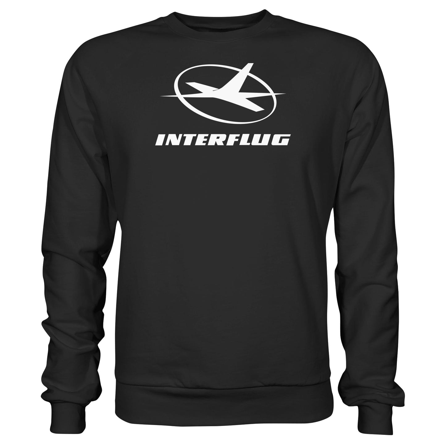 DDR Ostalgie Pullover Unisex • INTERFLUG MONOCHROM