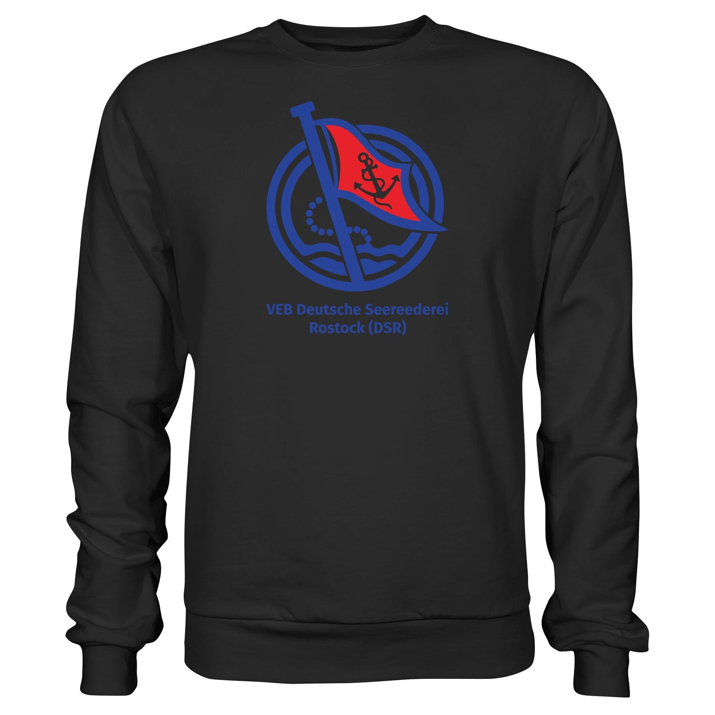 DDR Ostalgie Pullover Unisex • VEB DEUTSCHE SEEREEDEREI ROSTOCK (DSR)