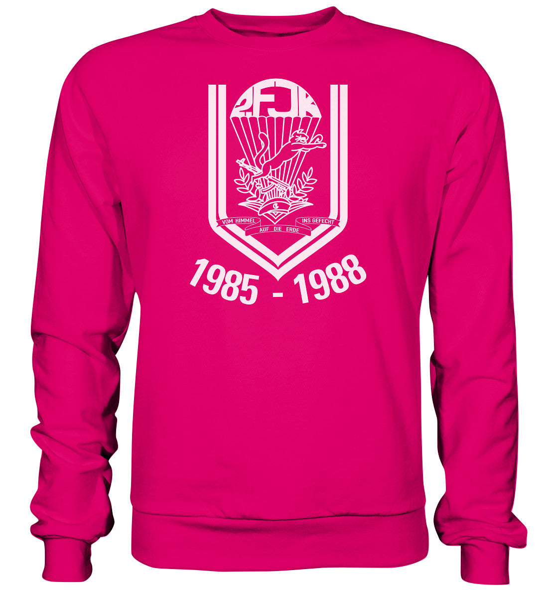 DDR Ostalgie Pullover Unisex • 2. FJK DDR NVA FALLSCHIRMJÄGER