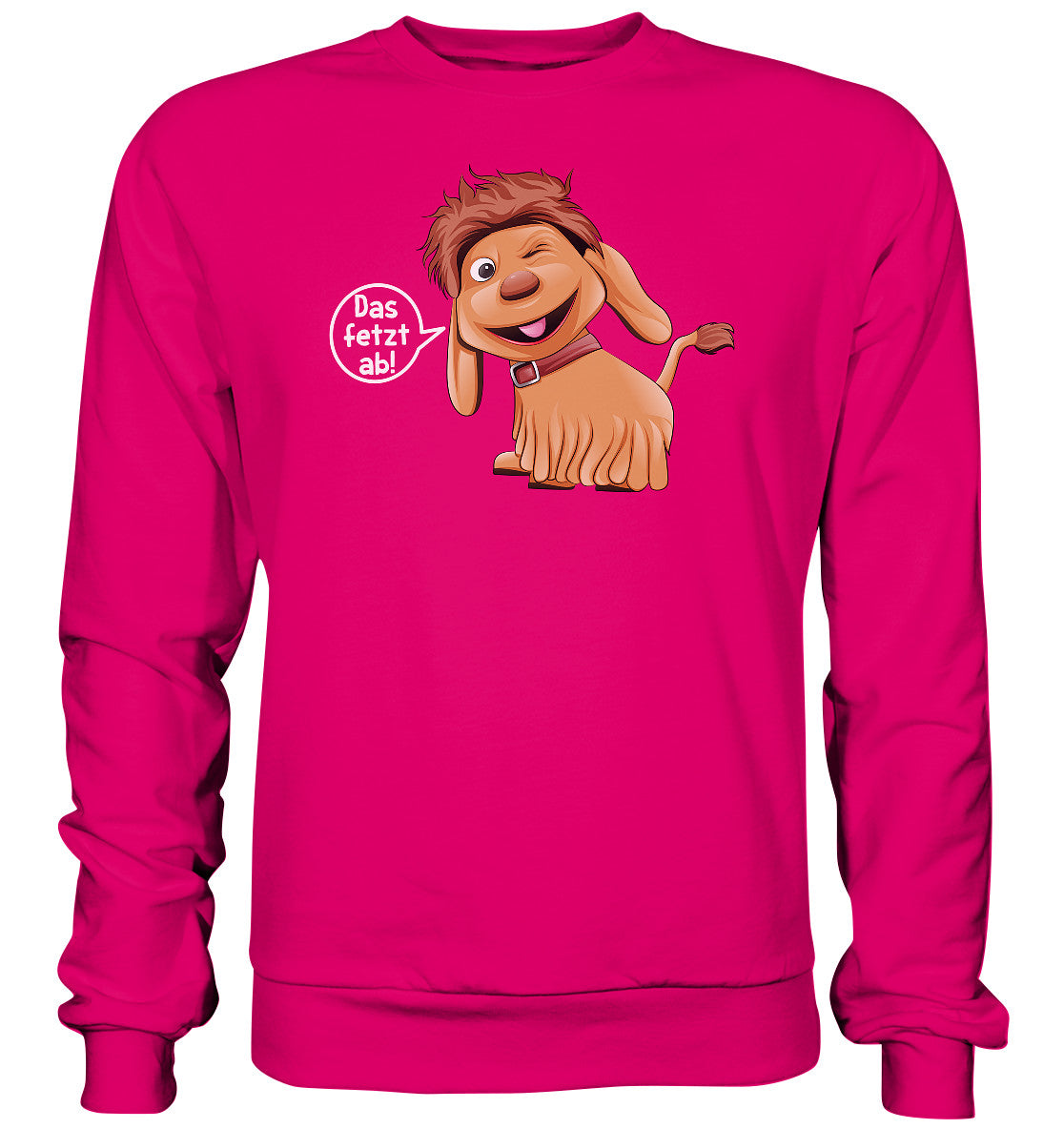 DDR Ostalgie Pullover Unisex • UNSER SANDMÄNNCHEN - MOPPI - DAS FETZT AB!