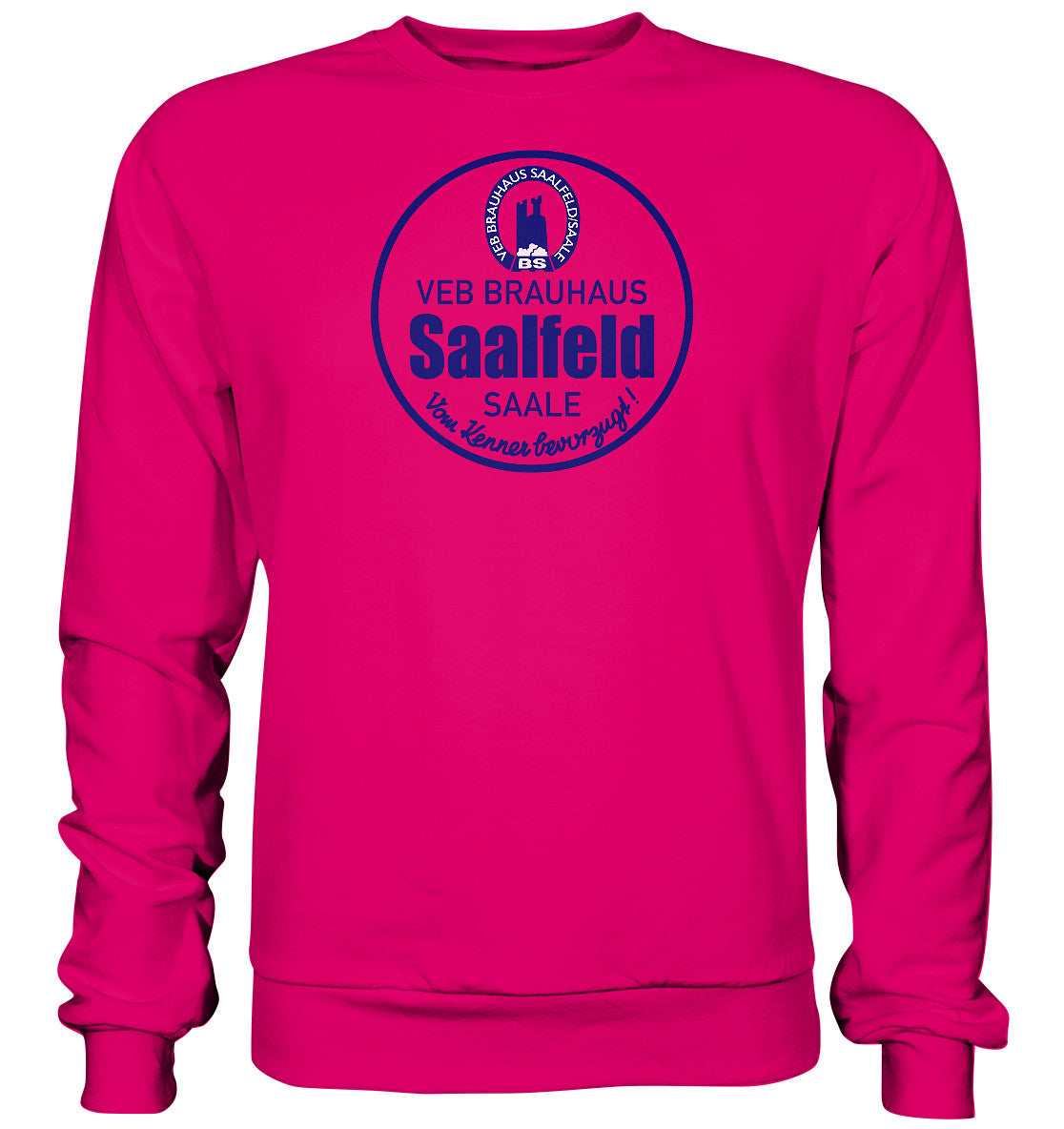 DDR Ostalgie Pullover Unisex • VEB BRAUHAUS SAALFELD