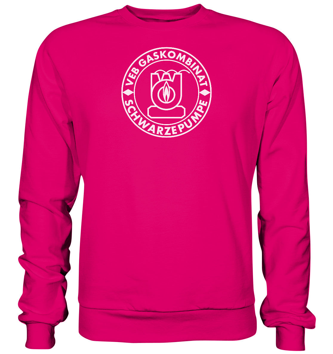 DDR Ostalgie Pullover Unisex • VEB GASKOMBINAT SCHWARZE PUMPE