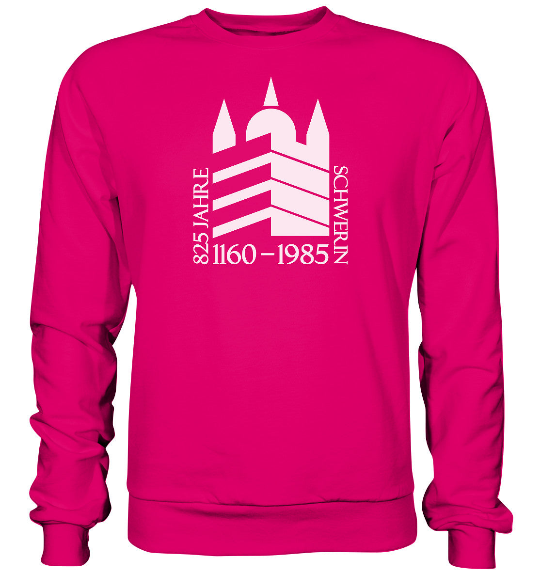 DDR Ostalgie Pullover Unisex • 825 JAHRE SCHWERIN - 1985