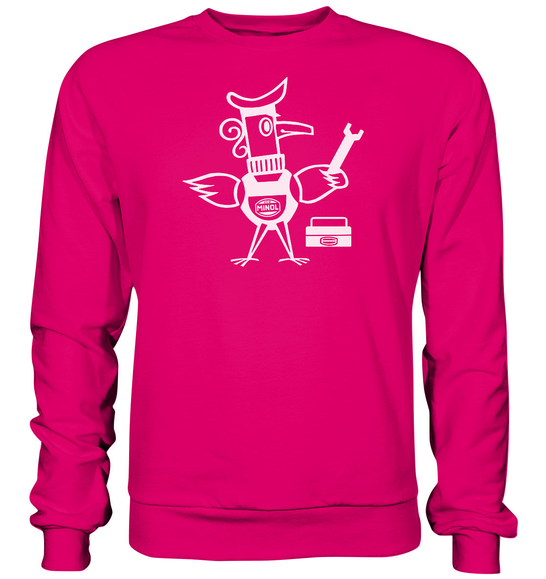 DDR Ostalgie Pullover Unisex • MINOL PIROL - URVERSION