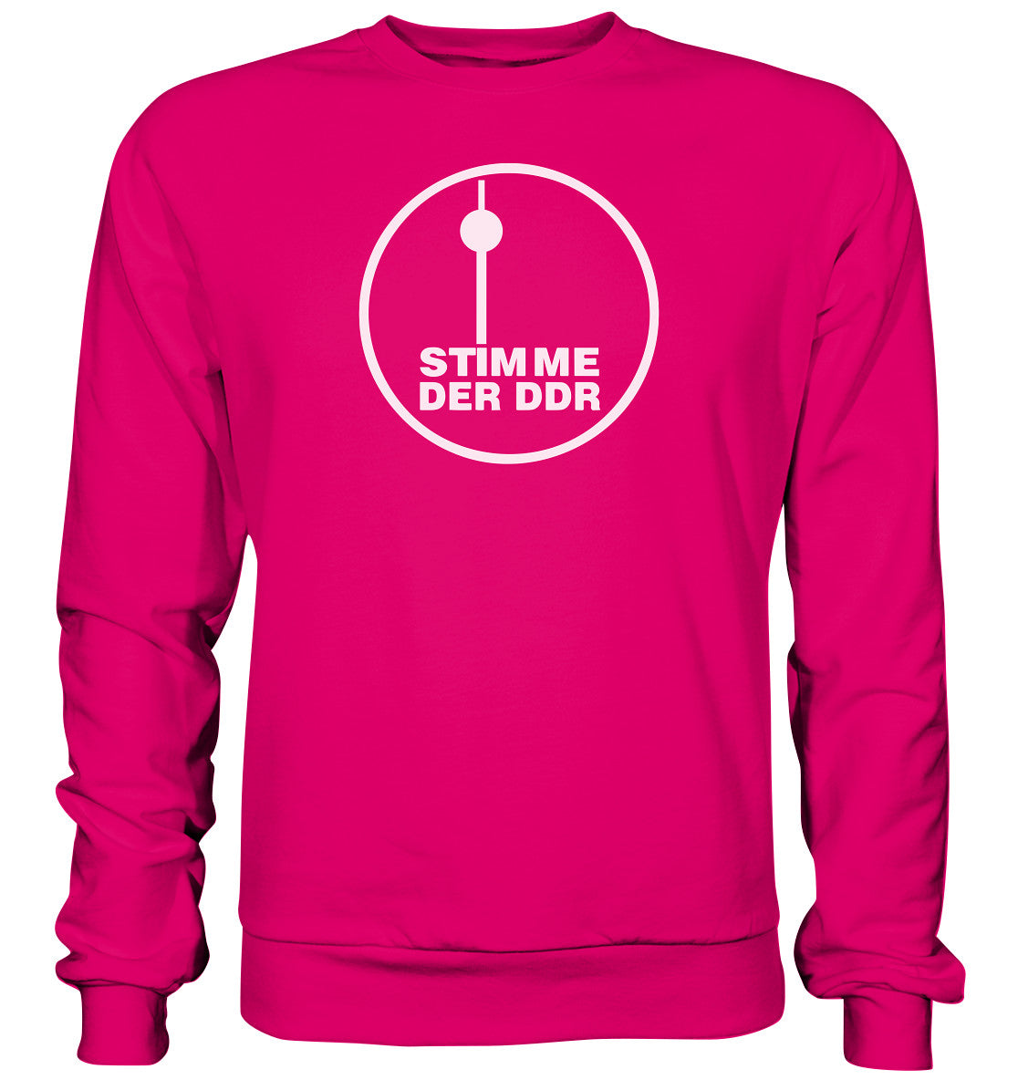 DDR Ostalgie Pullover Unisex • STIMME DER DDR - dunkel