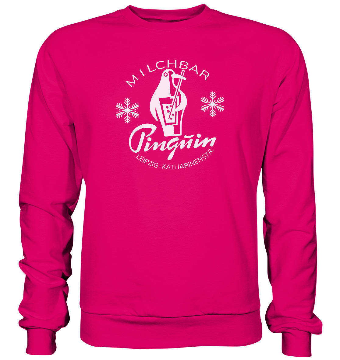DDR Ostalgie Pullover Unisex • MILCHBAR PINGUIN LEIPZIG
