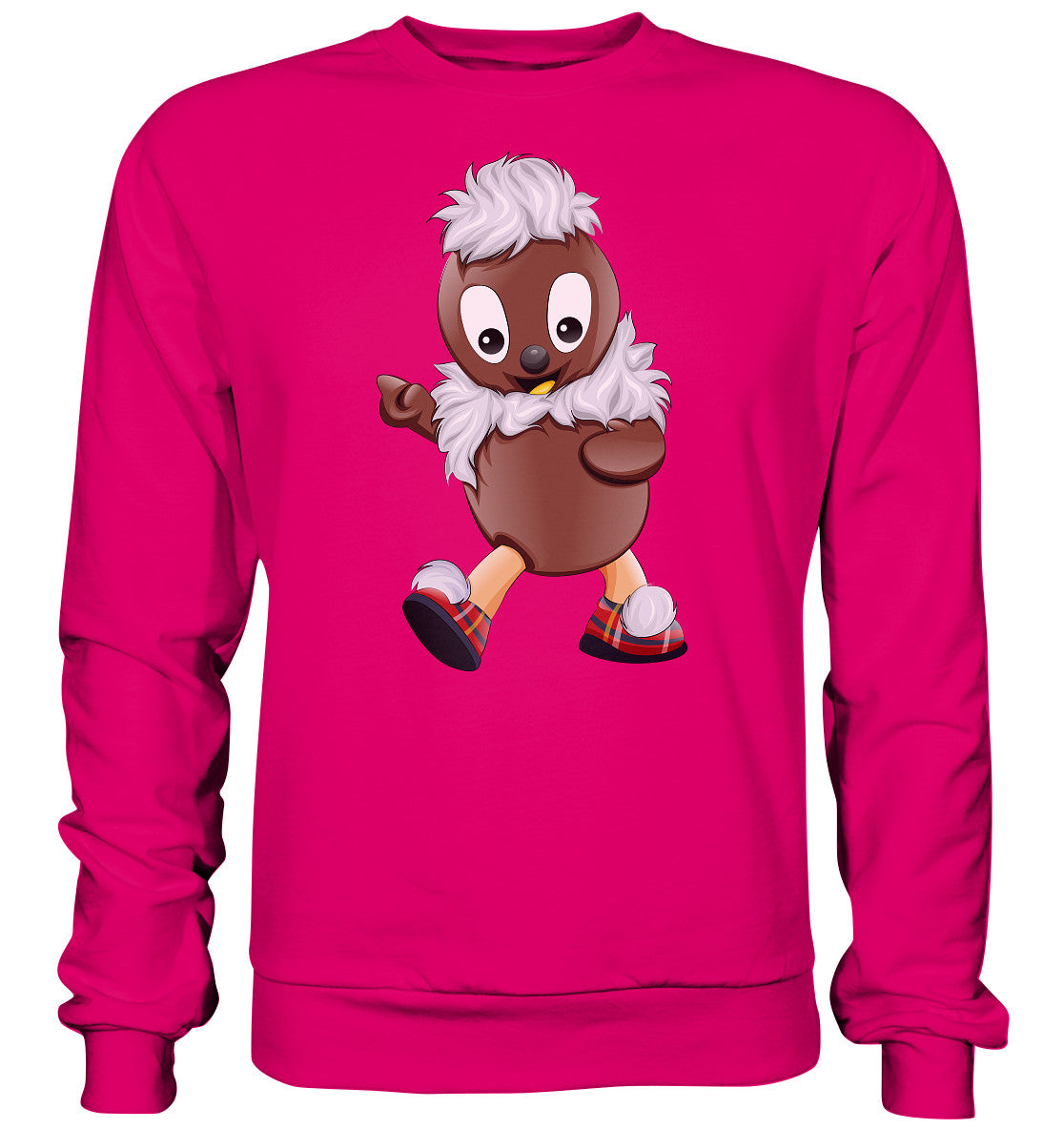 DDR Ostalgie Pullover Unisex • UNSER SANDMÄNNCHEN - PITTIPLATSCH MACHT LAUNE