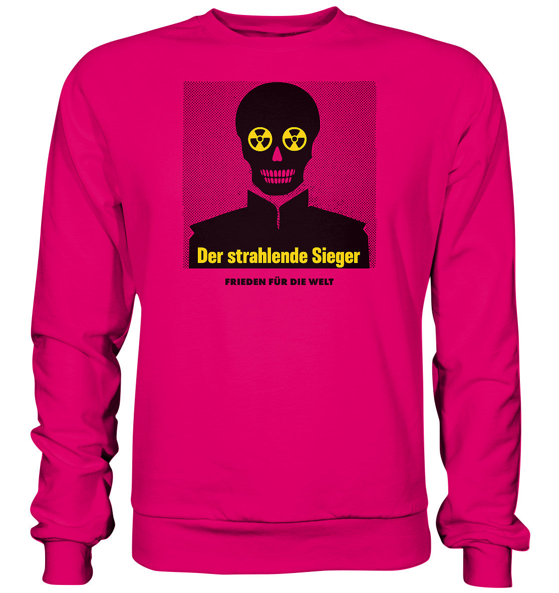 DDR Ostalgie Pullover Unisex • DER STRAHLENDE SIEGER - FRIEDEN FÜR DIE WELT!