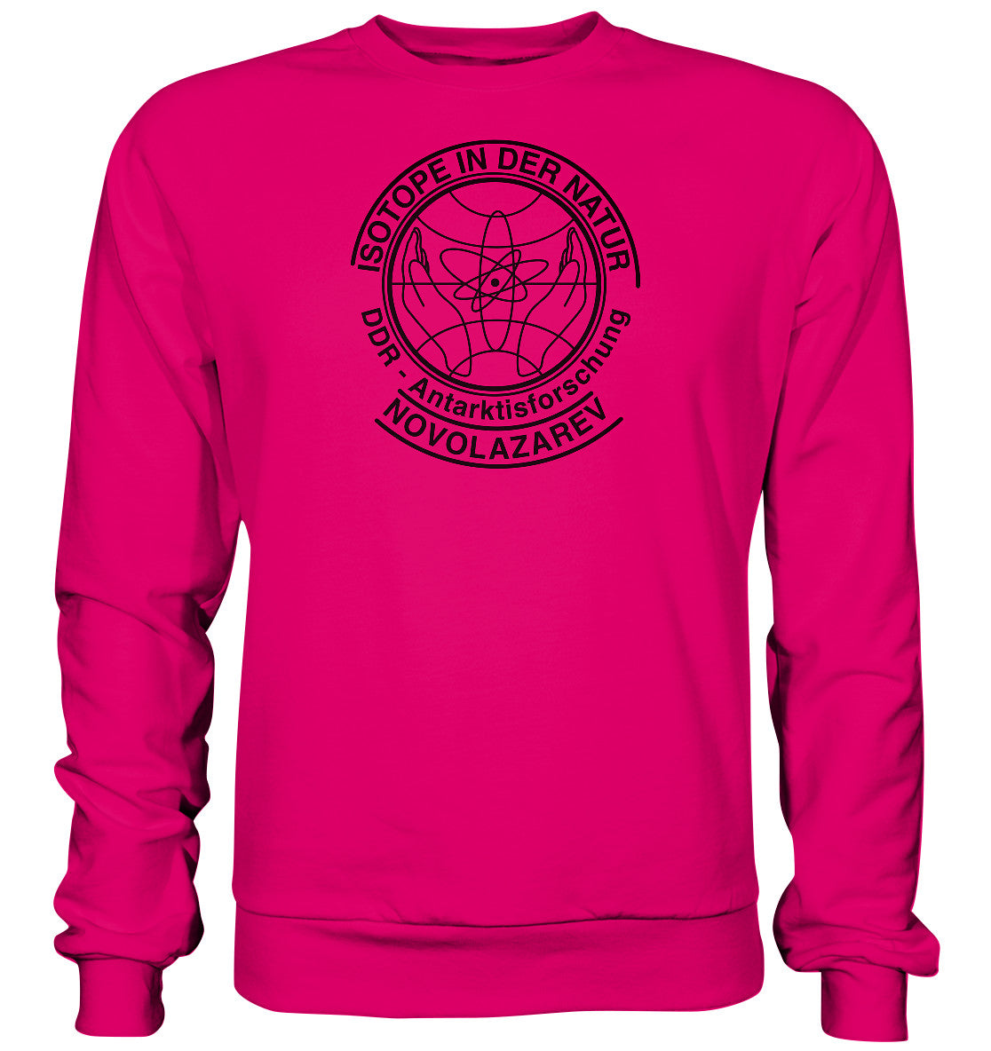 DDR Ostalgie Pullover Unisex • ISOTOPE IN DER NATUR, DDR-ANTARKTISFORSCHUNG