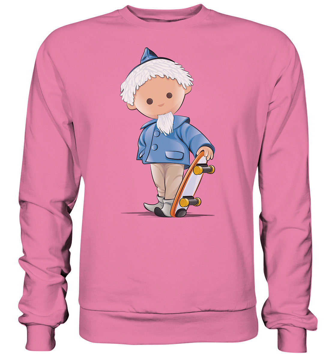 DDR Ostalgie Pullover Unisex • UNSER SANDMÄNNCHEN - ROLLBRETT-SKATER