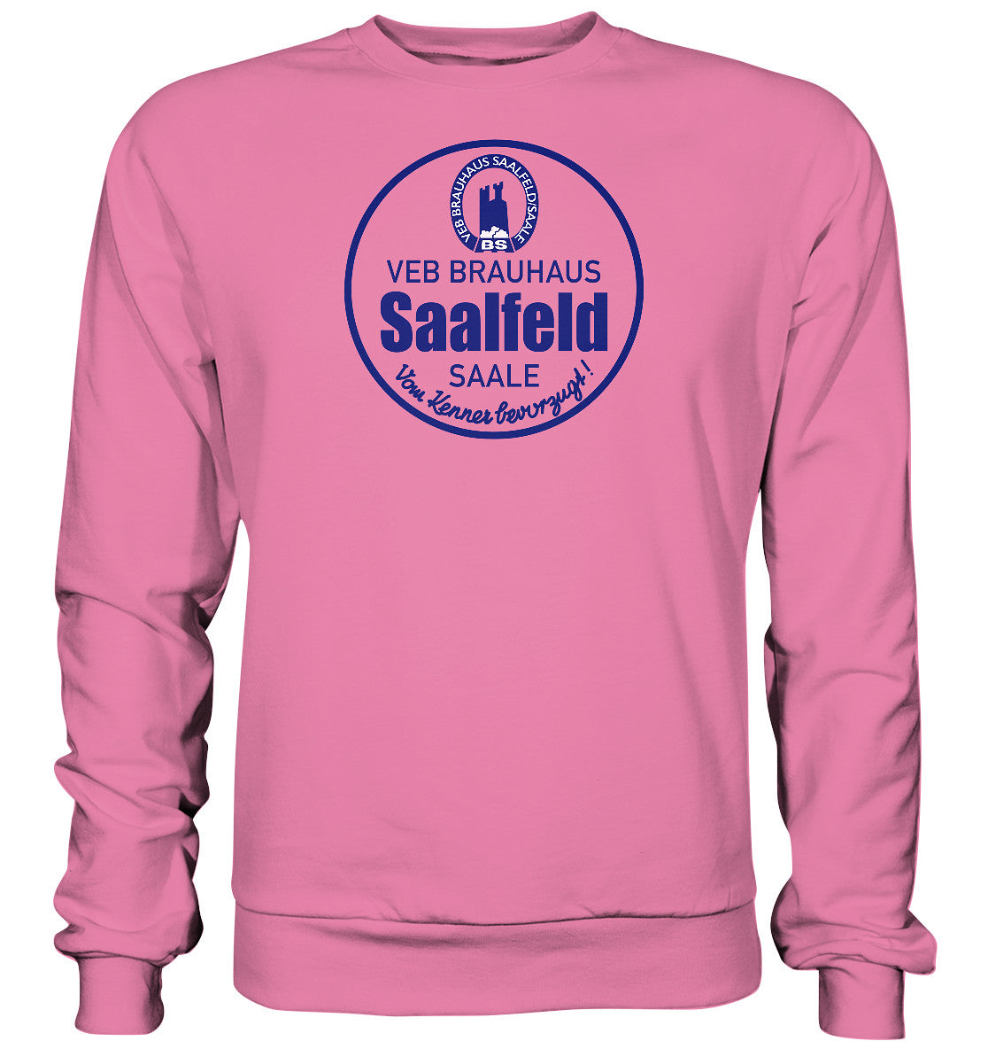 DDR Ostalgie Pullover Unisex • VEB BRAUHAUS SAALFELD