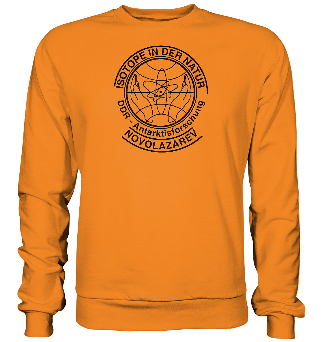 DDR Ostalgie Pullover Unisex • ISOTOPE IN DER NATUR, DDR-ANTARKTISFORSCHUNG