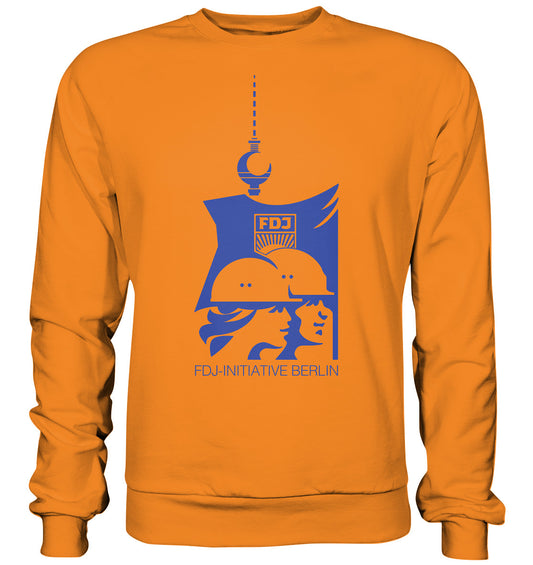 DDR Ostalgie Pullover Unisex • FDJ-INITIATIVE BERLIN