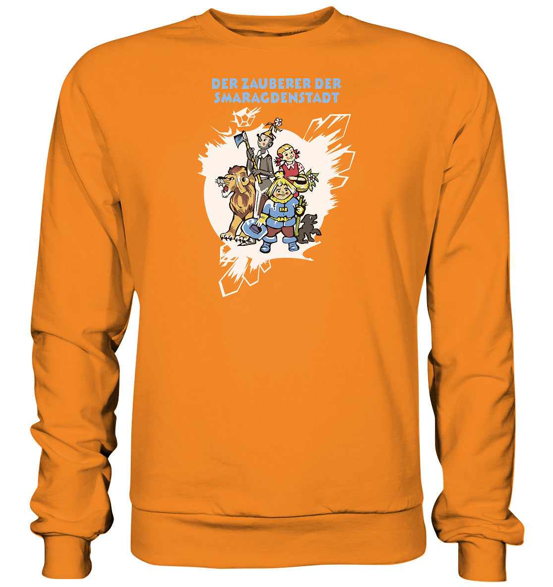 DDR Ostalgie Pullover Unisex • WOLKOW - DER ZAUBERER DER SMARAGDENSTADT