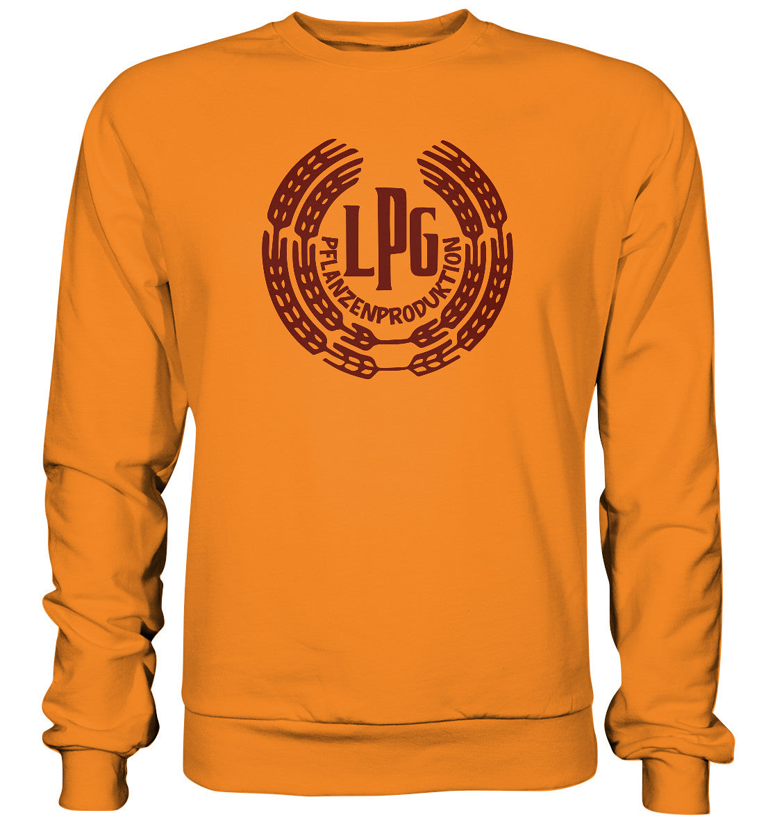 DDR Ostalgie Pullover Unisex • LPG - PFLANZENPRODUKTION - FARBE