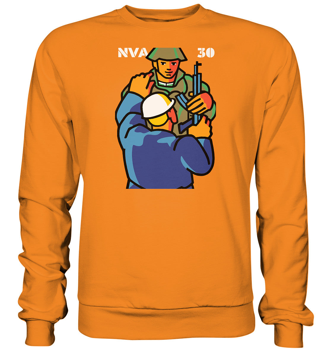 DDR Ostalgie Pullover Unisex • 30 JAHRE NVA