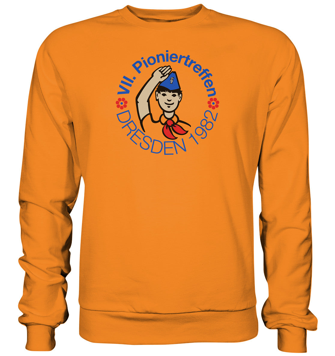 DDR Ostalgie Pullover Unisex • 7. PIONIERTREFFEN - DRESDEN 1982