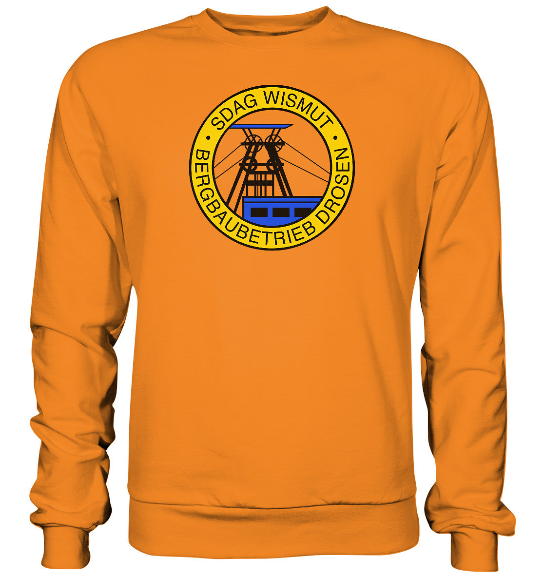DDR Ostalgie Pullover Unisex • SDAG WISMUT - DROSEN
