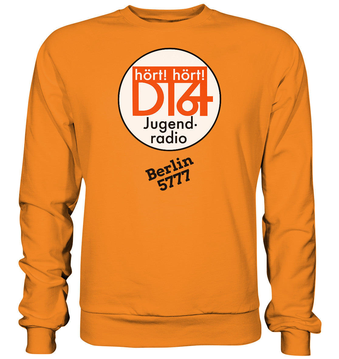DDR Ostalgie Pullover Unisex • HÖRT HÖRT! DT64