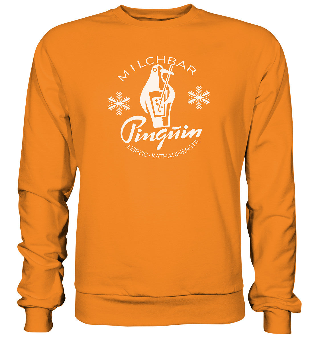 DDR Ostalgie Pullover Unisex • MILCHBAR PINGUIN LEIPZIG