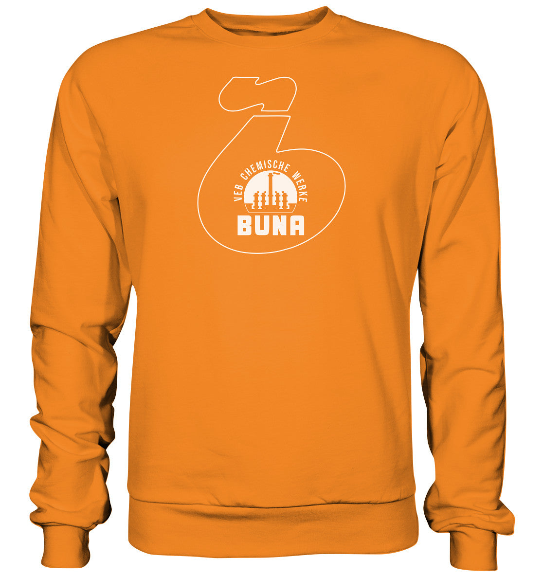 DDR Ostalgie Pullover Unisex • CHEMISCHE WERKE BUNA