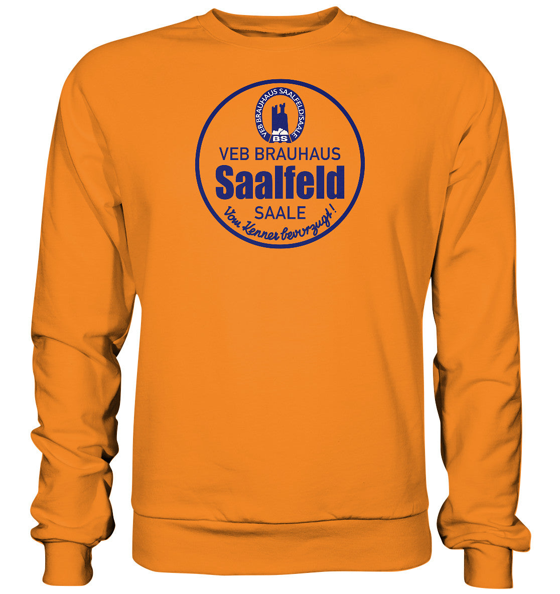 DDR Ostalgie Pullover Unisex • VEB BRAUHAUS SAALFELD