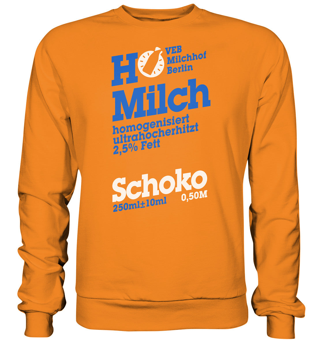 PULLOVER UNISEX • VEB MILCHHOF BERLIN - dunkel