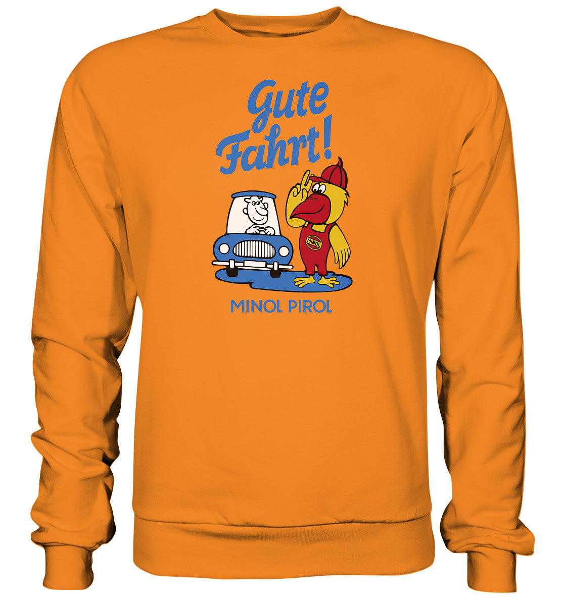 DDR Ostalgie Pullover Unisex • GUTE FAHRT! MINOL PIROL