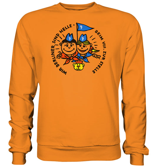 DDR Ostalgie Pullover Unisex • 8. PIONIERTREFFEN BERLIN