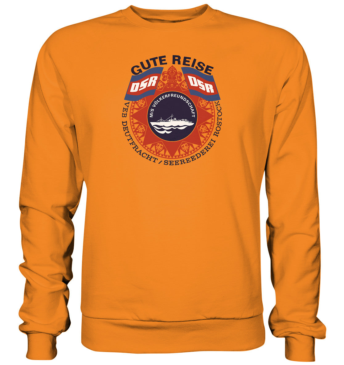 PULLOVER UNISEX • MS VÖLKERFREUNDSCHAFT- hell