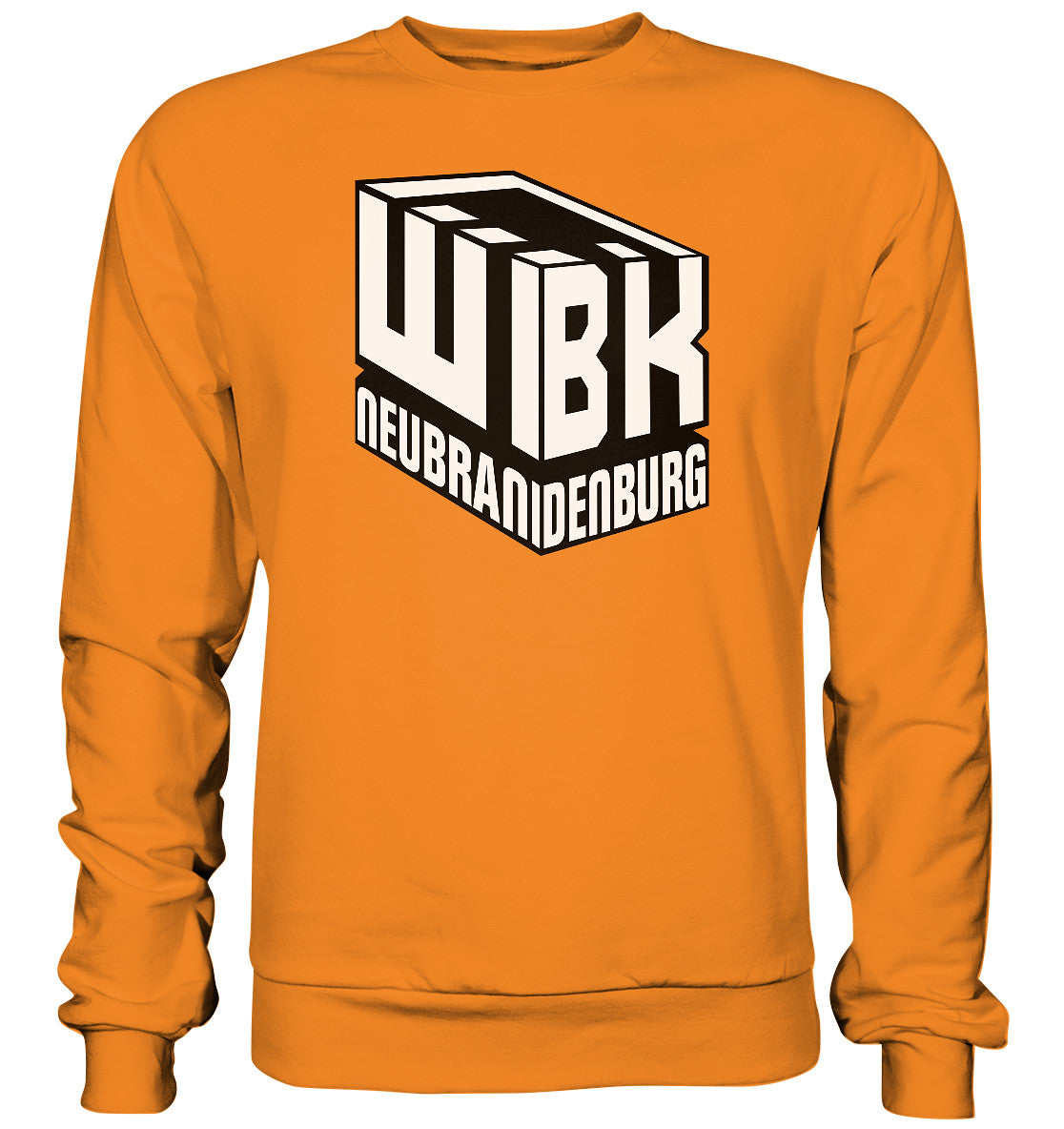 DDR Ostalgie Pullover Unisex • WOHNUNGSBAUGESELLSCHAFT NEUBRANDENBURG