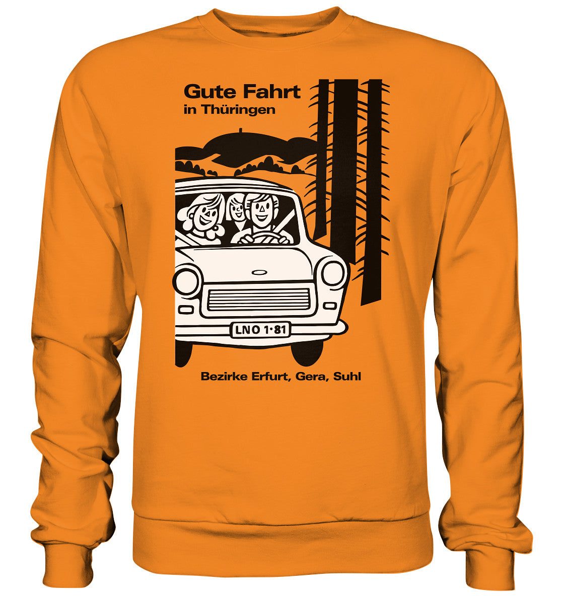 DDR Ostalgie Pullover Unisex • GUTE FAHRT IN THÜRINGEN