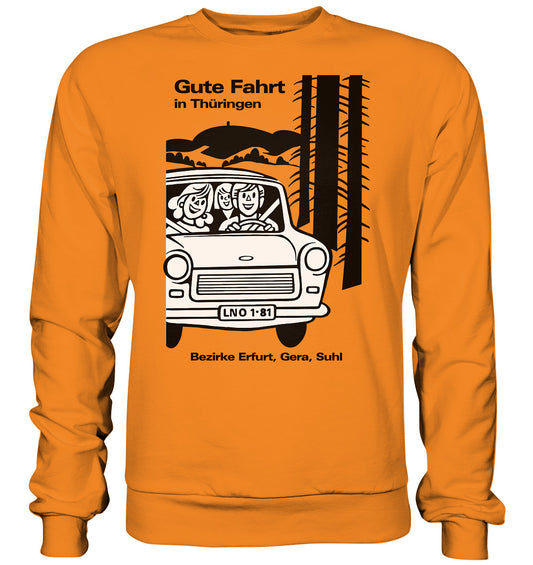 DDR Ostalgie Pullover Unisex • GUTE FAHRT IN THÜRINGEN