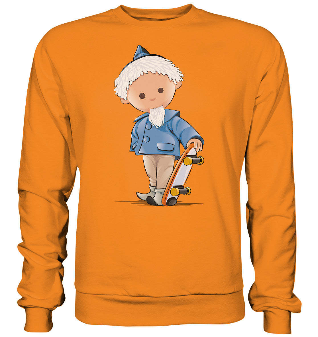 DDR Ostalgie Pullover Unisex • UNSER SANDMÄNNCHEN - ROLLBRETT-SKATER