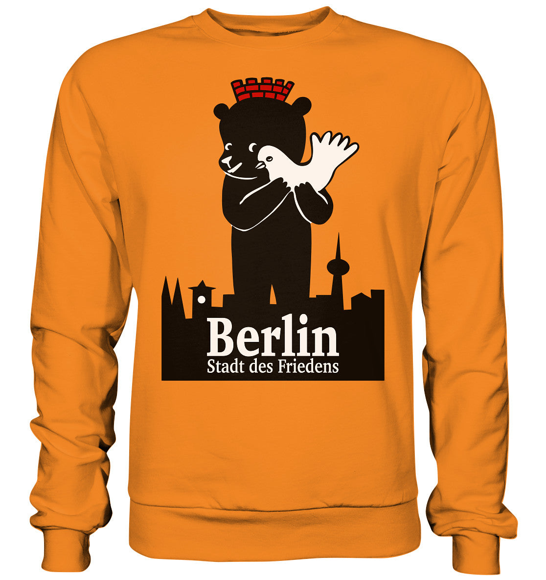DDR Ostalgie Pullover Unisex • BERLIN - STADT DES FRIEDENS - PLAKAT 1984