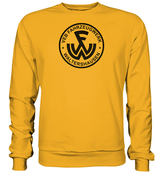 DDR Ostalgie Pullover Unisex • VEB FAHRZEUGWERK WALTERSHAUSEN - hell