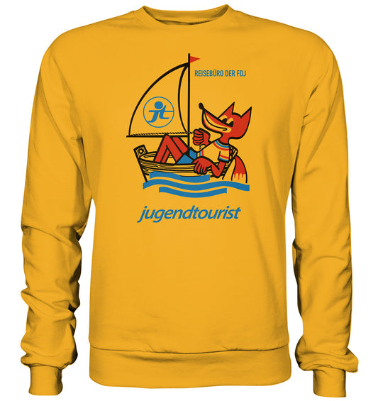 DDR Ostalgie Pullover Unisex • FDJ JUGENDTOURIST