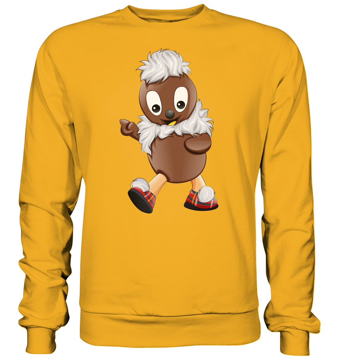 DDR Ostalgie Pullover Unisex • UNSER SANDMÄNNCHEN - PITTIPLATSCH MACHT LAUNE